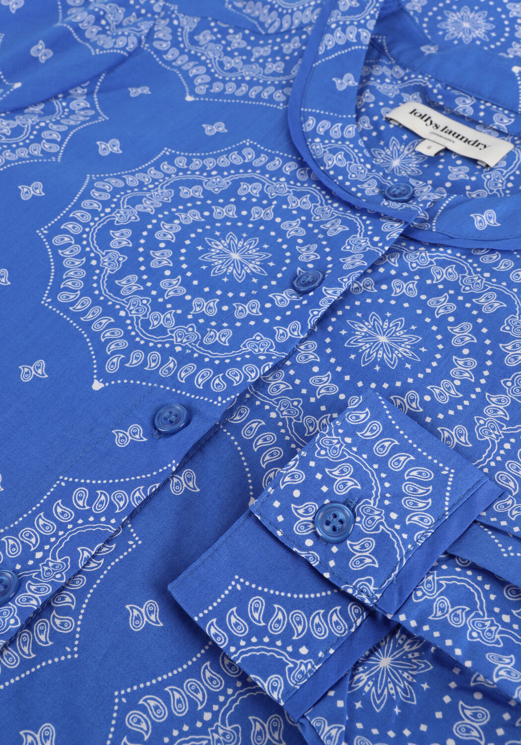 Blaue LOLLYS LAUNDRY Minikleid VEGA - large