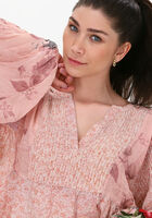Hell-Pink SISSEL EDELBO Blusen BIBI BALLOON SILK TOP