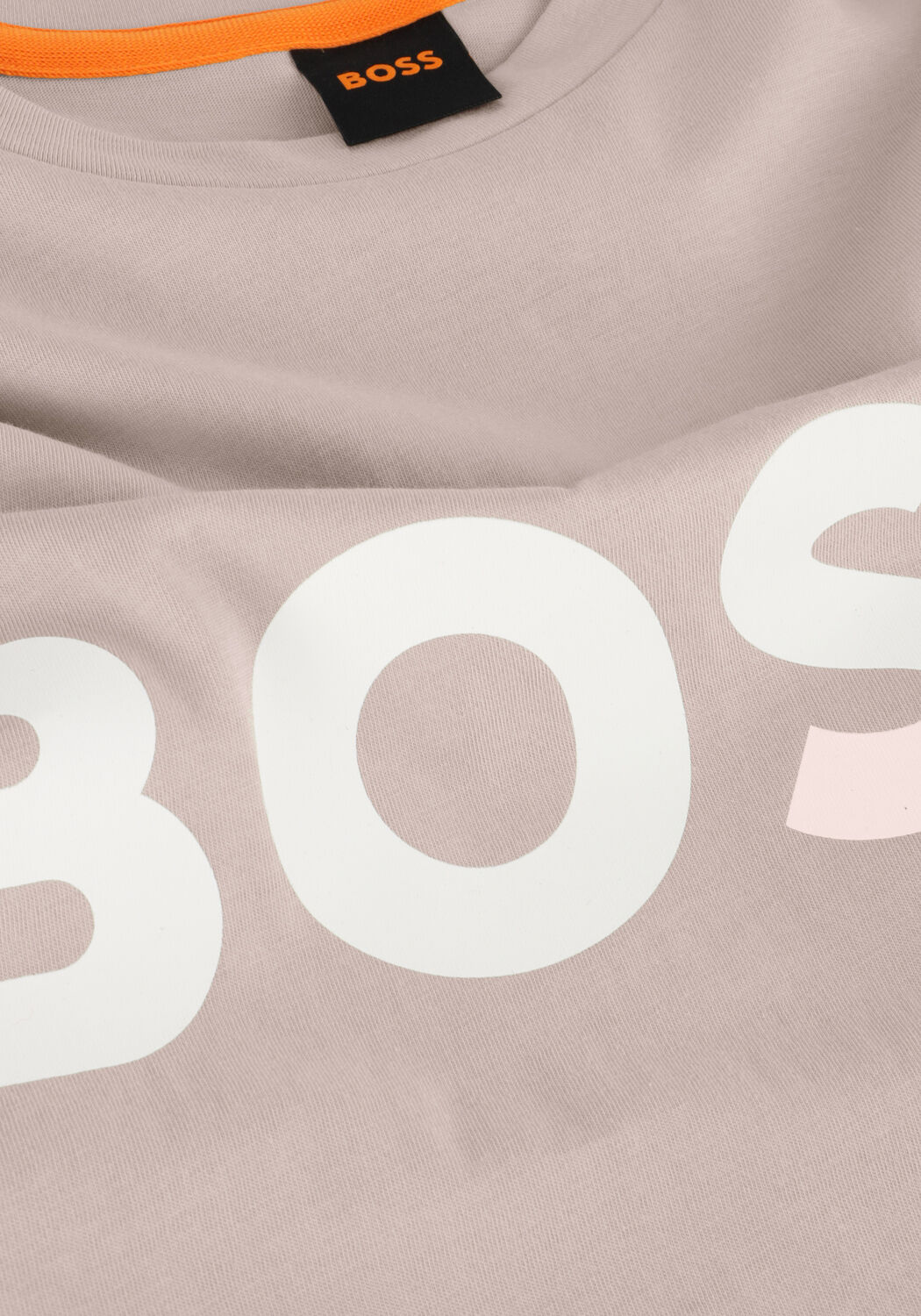 Beige BOSS ORANGE T-shirt THINKING_1 - large