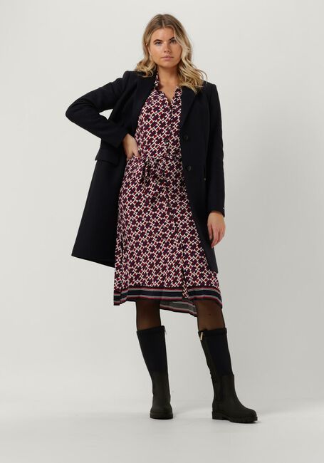 Dunkelblau TOMMY HILFIGER Mäntel WOOL BLEND CLASSIC COAT - large