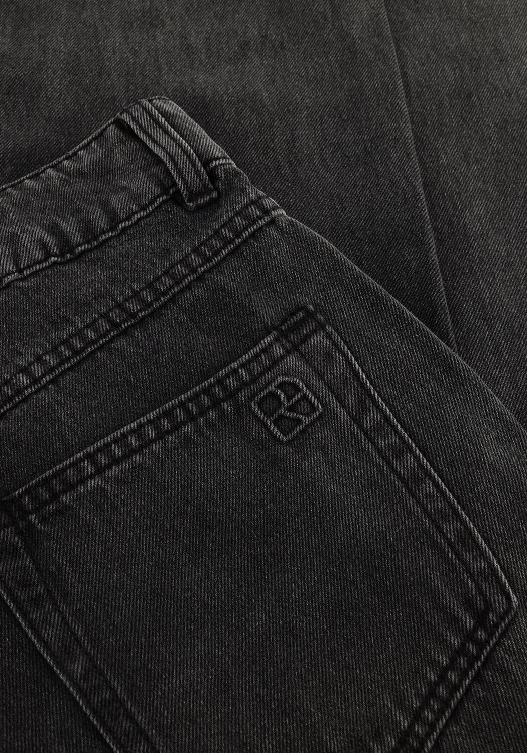 Anthrazit ROUGE EDIT Wide jeans ROUMORA HW WF F/L RELAXED JEANS - large