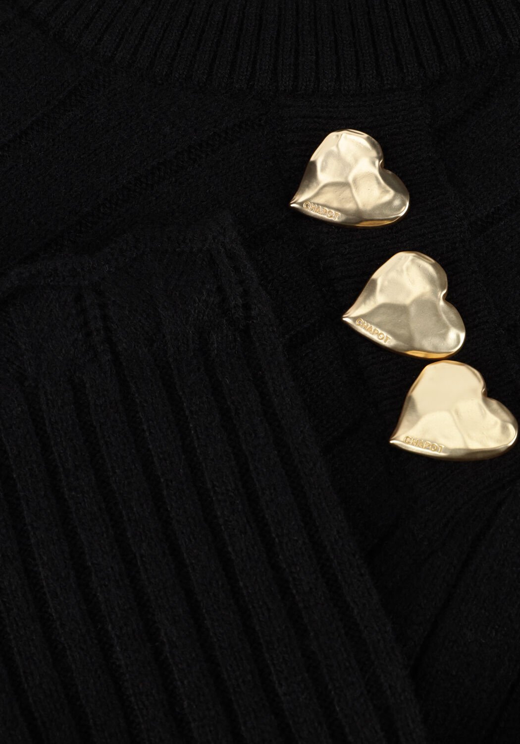 Schwarze FABIENNE CHAPOT Pullover BANDA PULLOVER - large