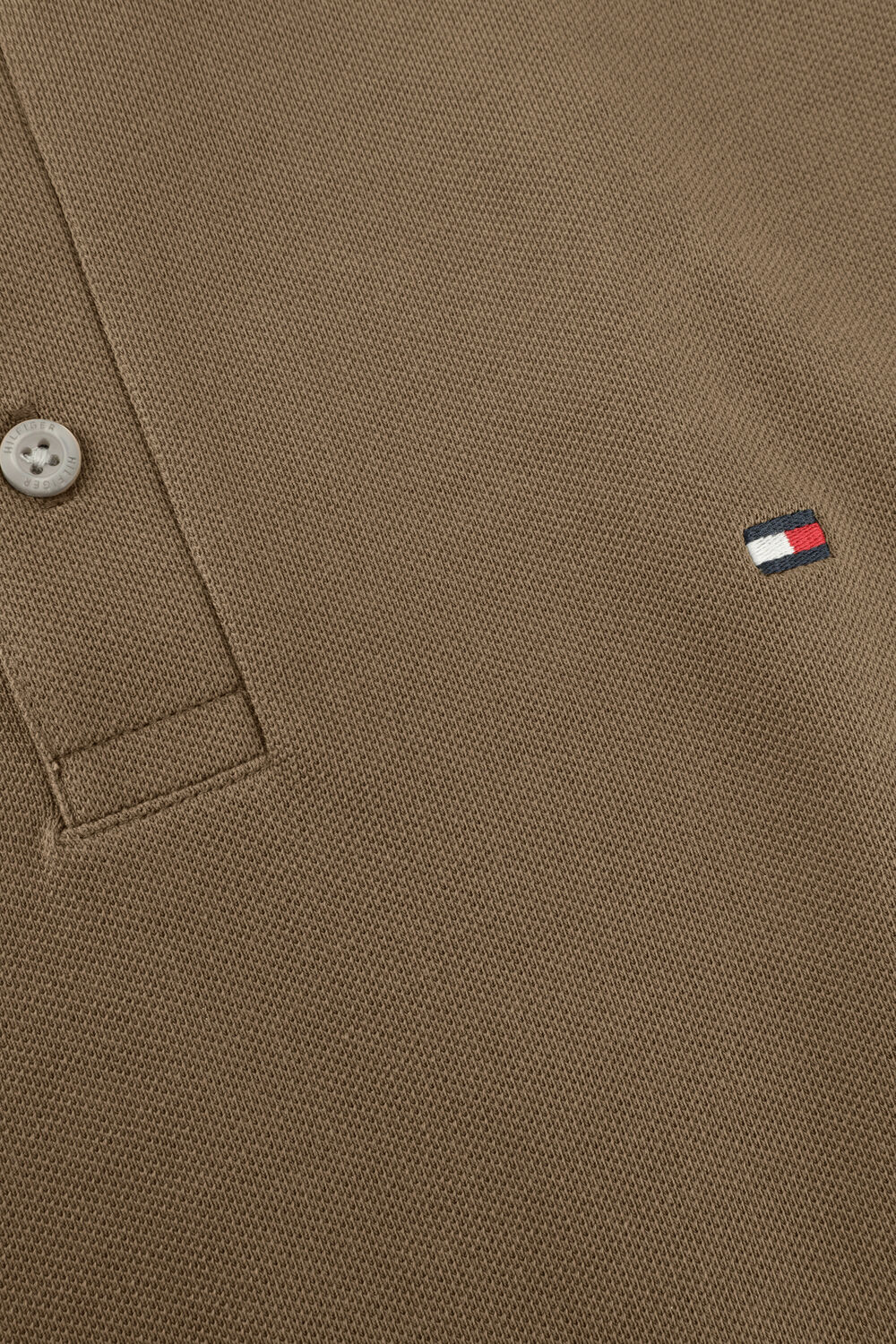 Gr&uuml;ne TOMMY HILFIGER Polo-Shirt 1985 SLIM POLO - large