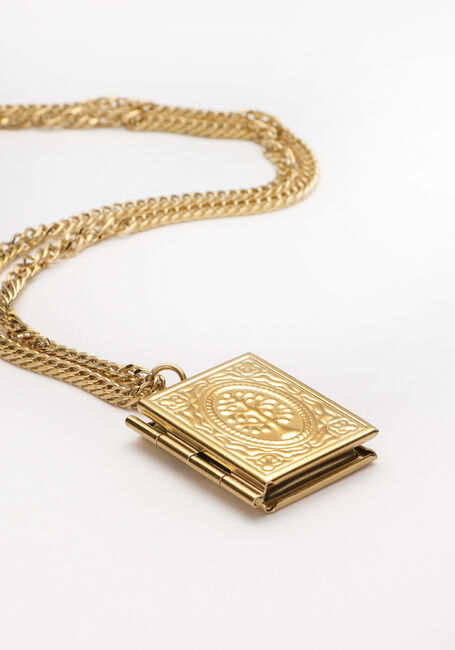 Goldfarbig NOTRE-V Kette KETTING MET BOEK - large