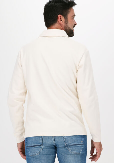 Nicht-gerade weiss SELECTED HOMME Sweatshirt SLHRELAXLEXTER LS POLO W - large