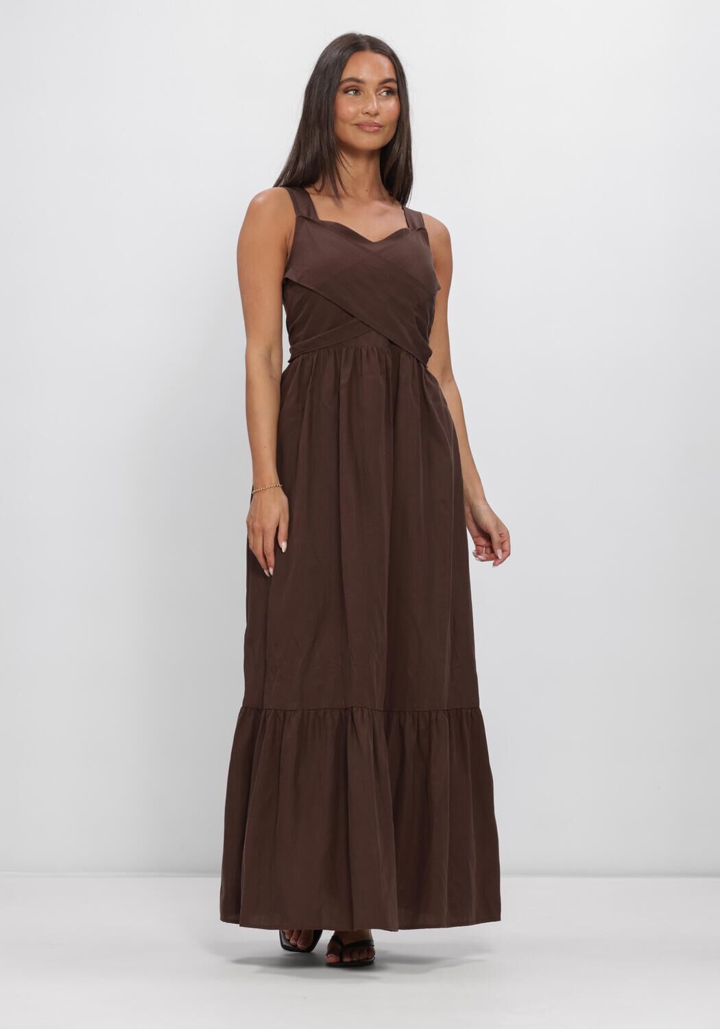 Braune LIU JO Midikleid ABITO TS NAV - large