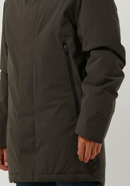 Dunkelgr&uuml;n KRAKATAU Wattierte Jack QM374 - large