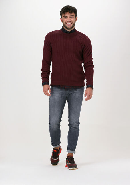 Graue VANGUARD Casual-Oberhemd LONG SLEEVE SHIRT CHECK PRINTE - large