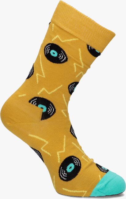 Gelbe HAPPY SOCKS Socken VINYL - large