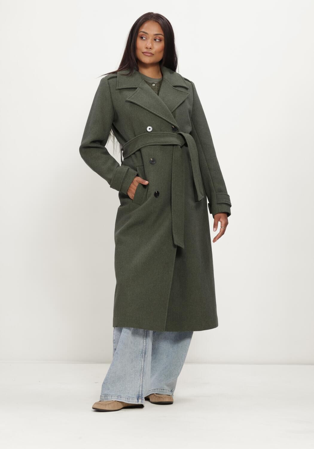 Gr&uuml;ne MODSTR&Ouml;M M&auml;ntel SHAYMD COAT - large
