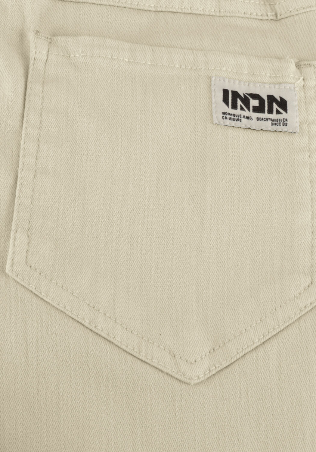 Beige INDIAN BLUE JEANS Hose LOOSE FIT TWILL PANTS - large