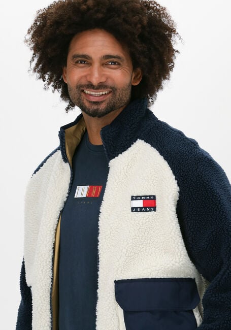 Nicht-gerade weiss TOMMY JEANS Jack TJM REVERSIBLE SHERPA JACKET - large