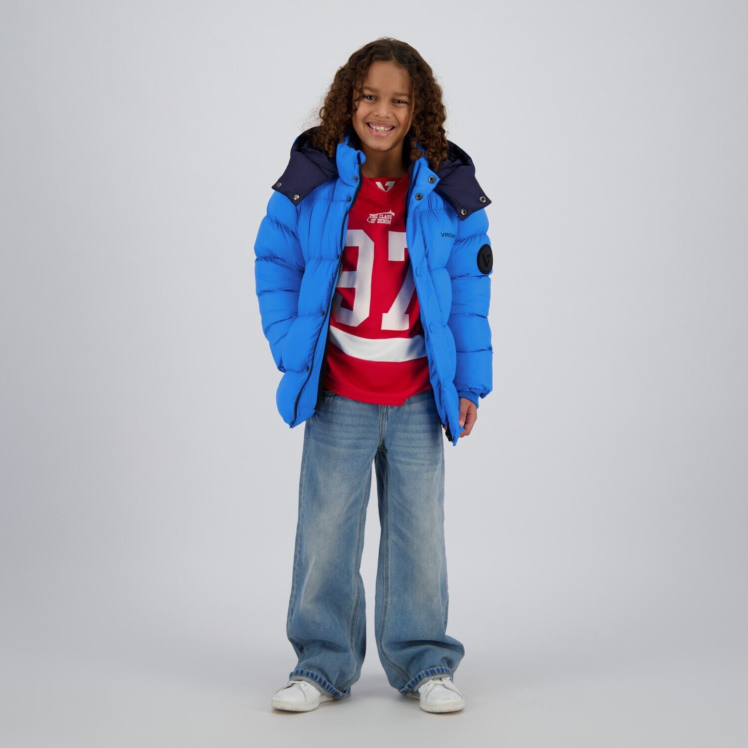 Blaue VINGINO Wattierte Jack TOCLAR - large