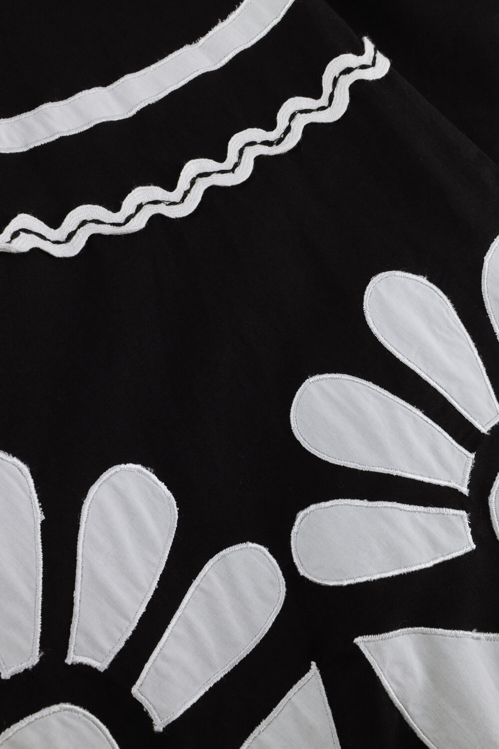 Schwarze ANTIK BATIK Midirock CADIX SKIRT - large