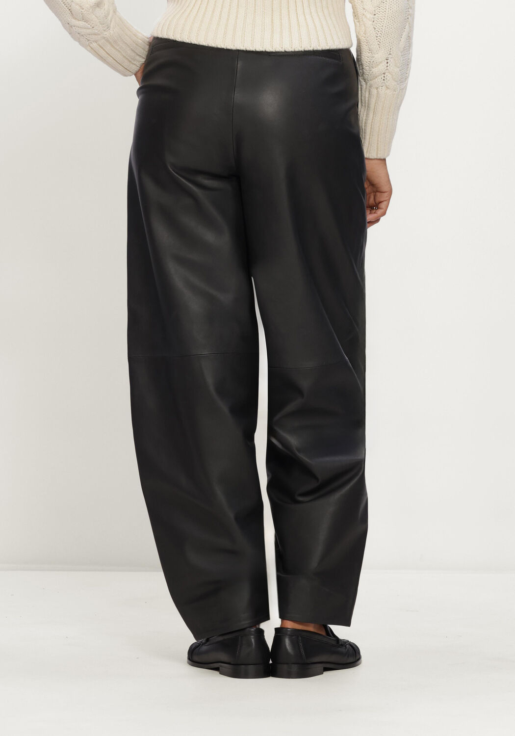 Schwarze COPENHAGEN MUSE Weite Hose CMROYAL-PANTS - large