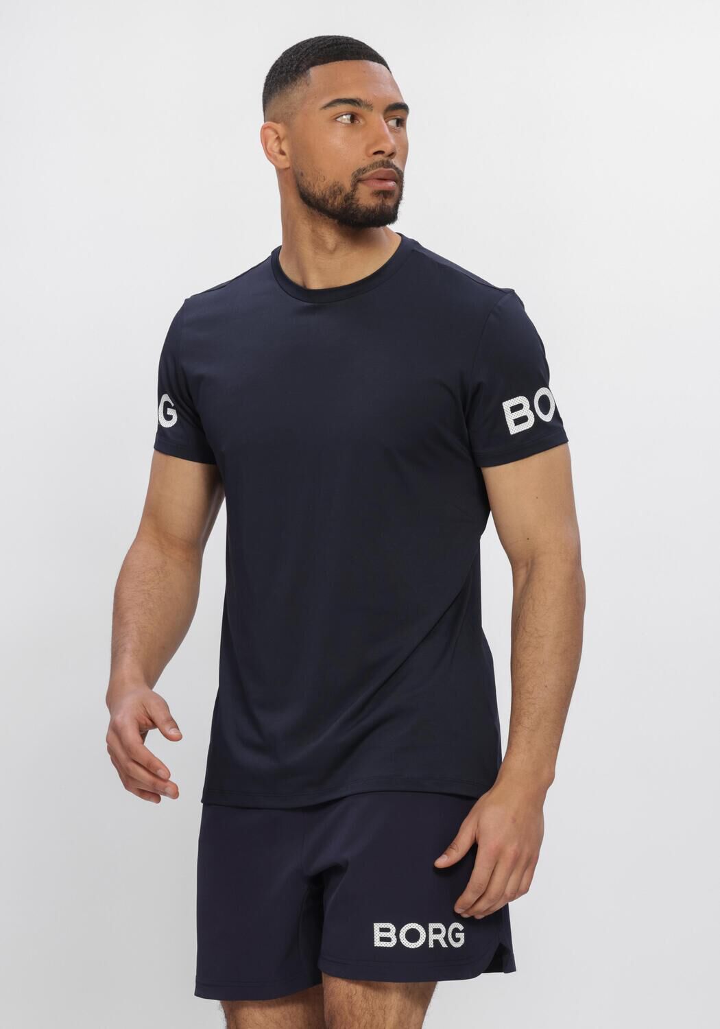 Dunkelblau BJORN BORG Sportshirts BORG T-SHIRT - large