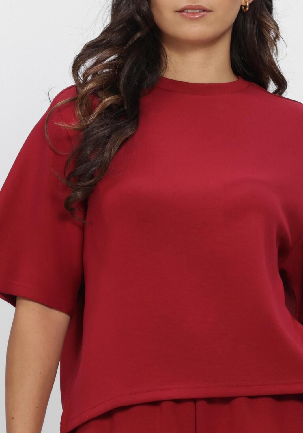 Rote MSCH COPENHAGEN Top MSCHMAELEE IMA Q 2 4 SWEATSHIRT - large