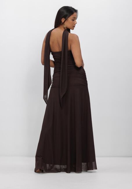 Braune NEO NOIR Maxikleid MISI MESH DRESS - large