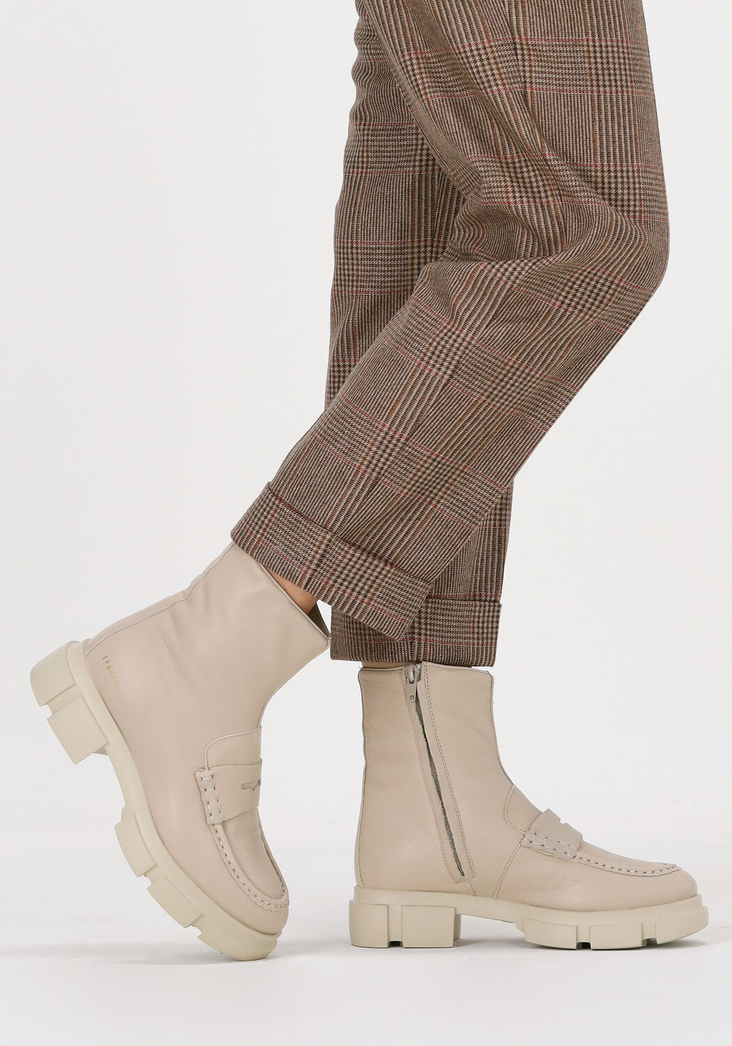 Beige COPENHAGEN STUDIOS Ankle Boots CPH553 - large