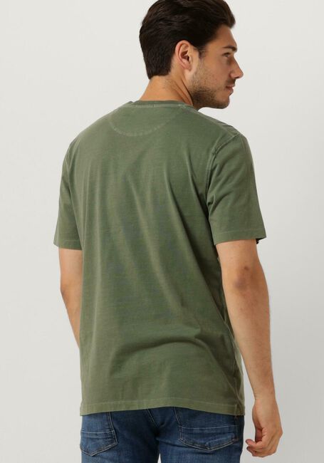 Grüne SCOTCH & SODA T-shirt GARMENT DYE LOGO T-SHIRT - large