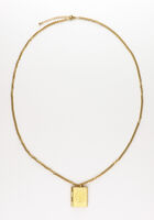 Goldfarbig NOTRE-V Kette KETTING MET BOEK - medium