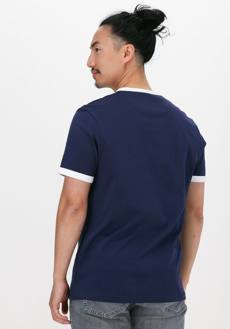 Blaue LYLE & SCOTT T-shirt RINGER T-SHIRT - large