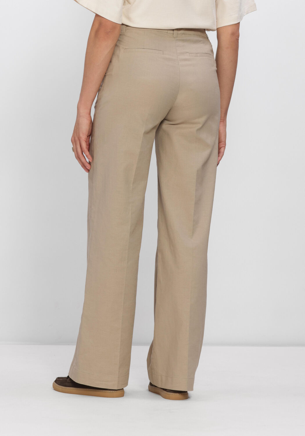 Beige CO'COUTURE Hose LEILACC WIDE LL PANT - large