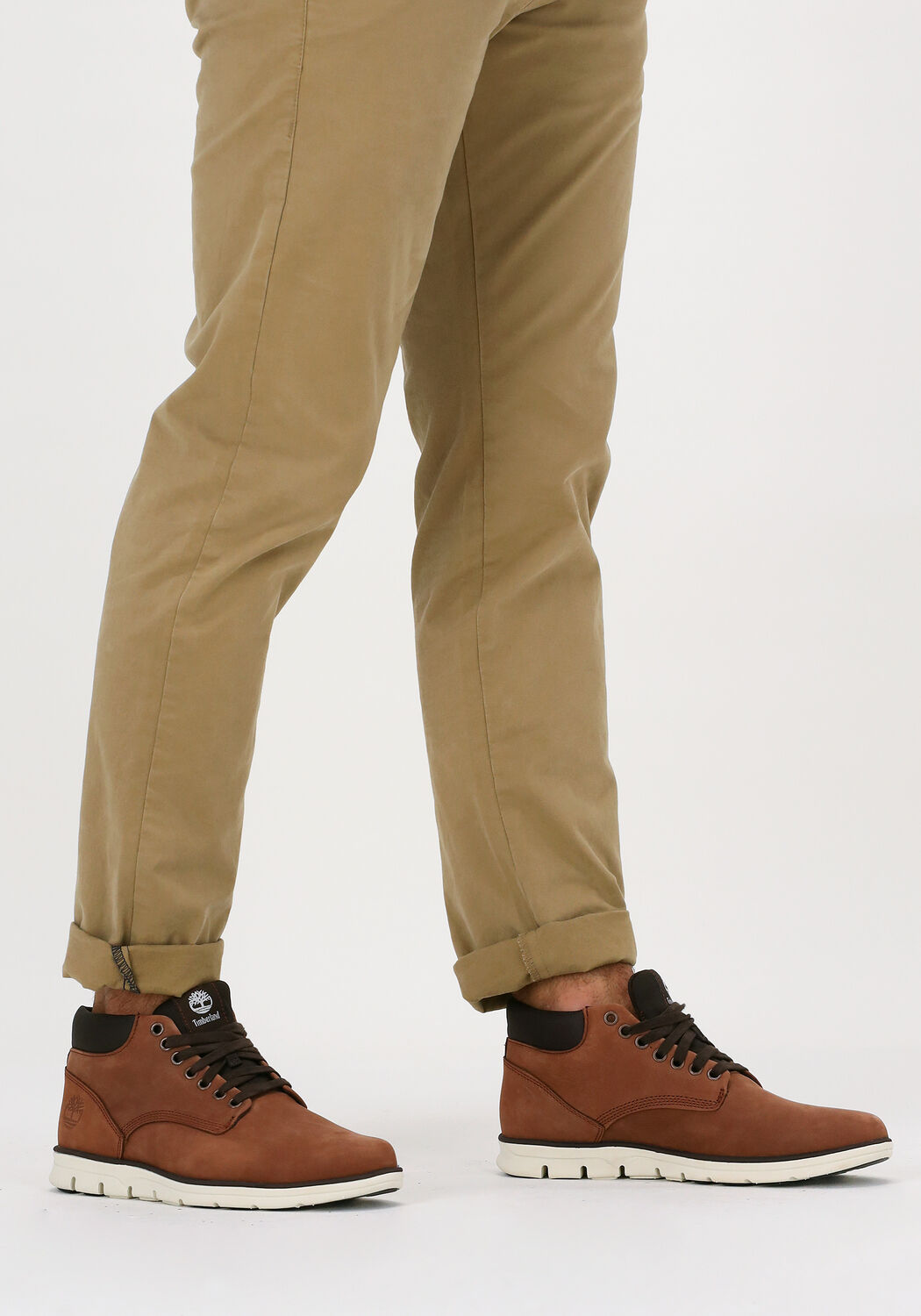 Cognacfarbene TIMBERLAND Sneaker High BRADSTREET CHUKKA - large