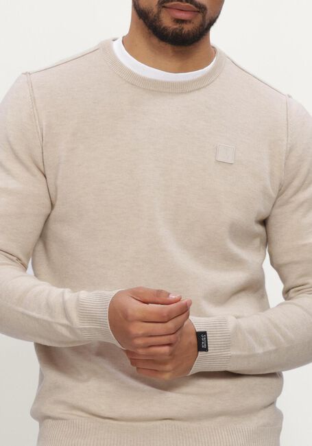 Beige BUTCHER OF BLUE Pullover CLIFDEN CREW - large