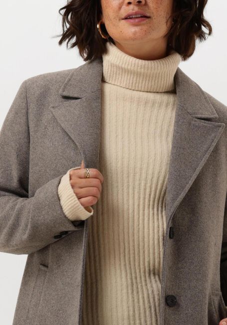 Graue SELECTED FEMME Mäntel SLFNEW ALMA WOOL COAT - large