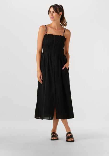 Schwarze MSCH COPENHAGEN Midikleid MSCHBRIONA STRAP DRESS - large