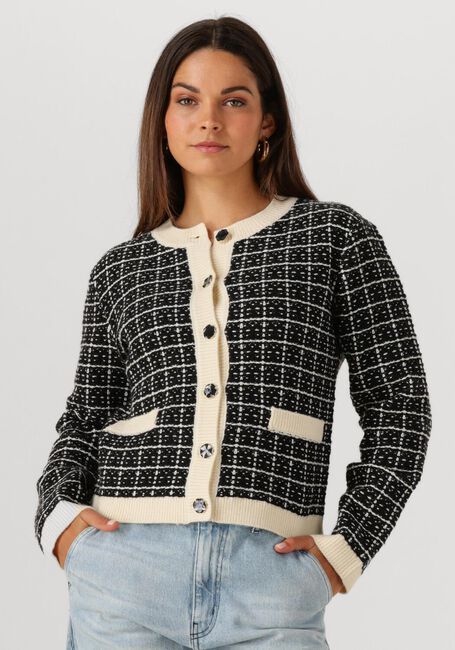 Mehrfarbige/Bunte Y.A.S. Strickjacke YASLIVIA LS SHORT KNIT CARDIGAN - large