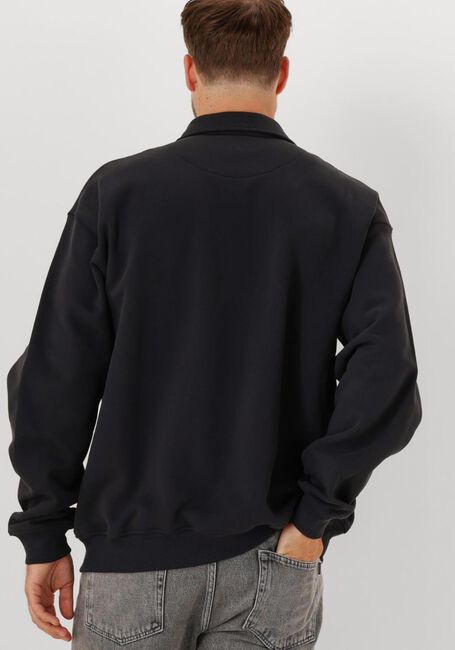 Schwarze WOODBIRD Sweatshirt WBTOM ZIP POLO - large