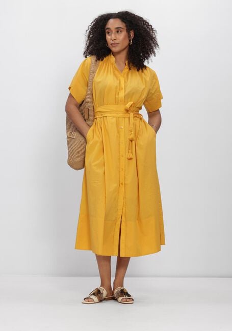 Gelbe VANESSA BRUNO Midikleid CIAO - large