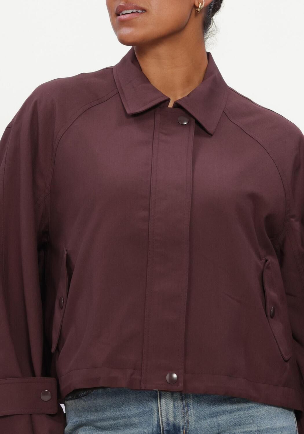 Bordeaux CIRCLE OF TRUST Jack DEAN JACKET - large