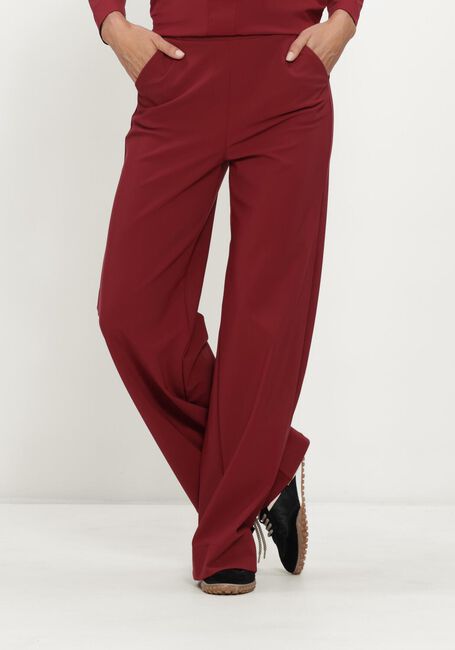 Bordeaux STUDIO ANNELOES Weite Hose LEXIE BONDED TROUSERS - large