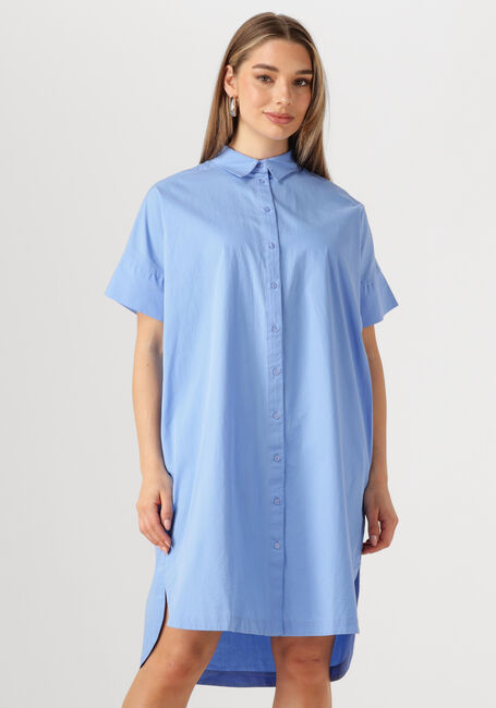 Hellblau SELECTED FEMME Minikleid SLFBLAIR 2/4 SHORT SHIRT DRESS - large