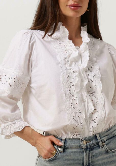 Weiße LOLLYS LAUNDRY Blusen PAVIALL SHIRT LS - large