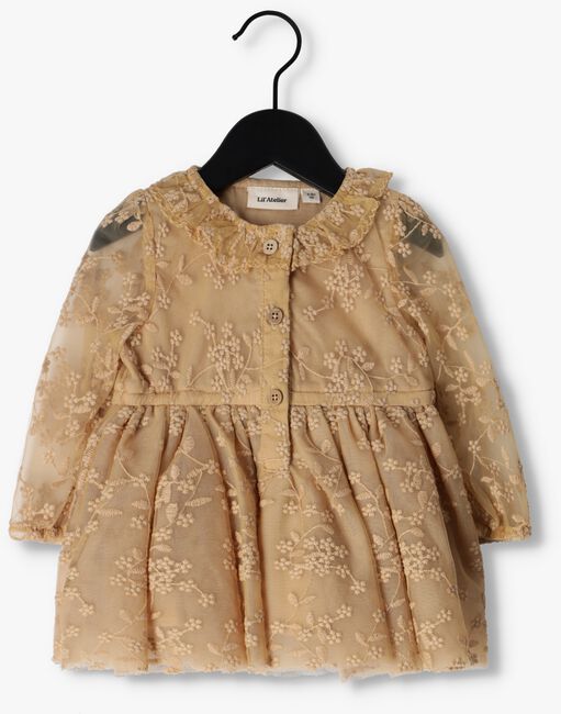 Sand LIL' ATELIER  NBFROA LS TULLE DRESS - large