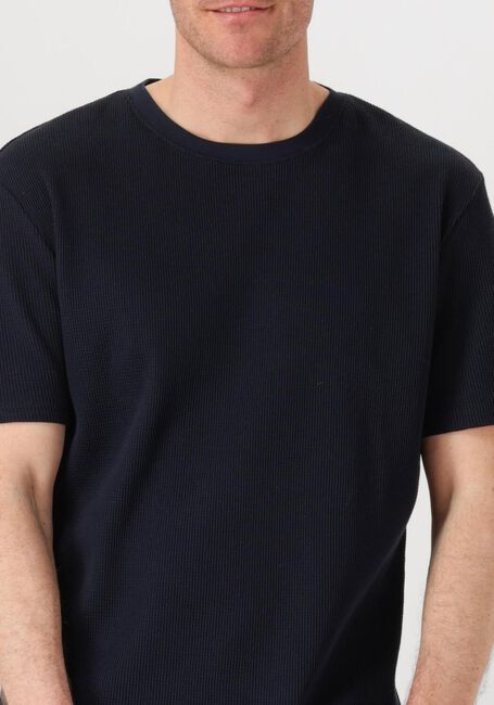 Dunkelblau ANERKJENDT T-shirt AKKIKI S/S WAFFLE TEE - large