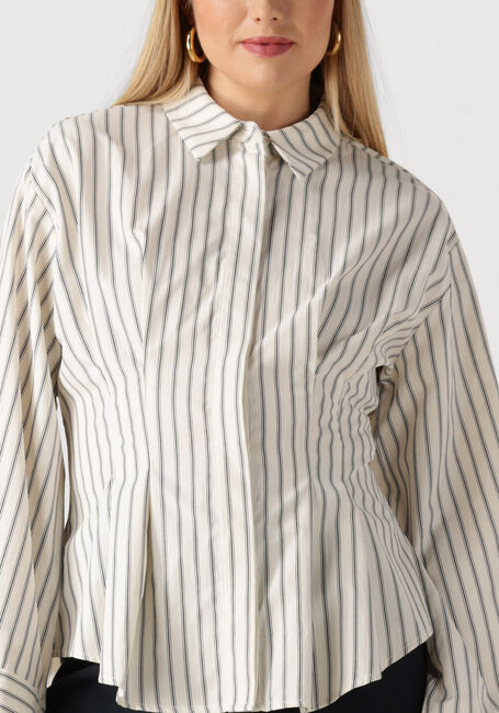 Nicht-gerade weiss NEO NOIR Blusen LYTRA STRIPE SHIRT - large