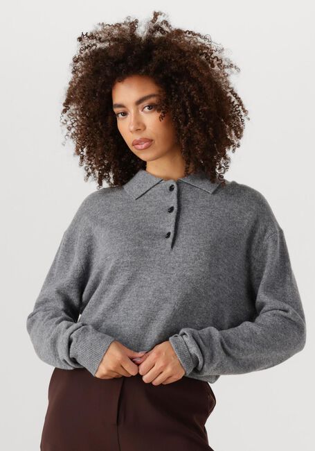 Graue SECOND FEMALE Pullover VILENA KNIT LS - large