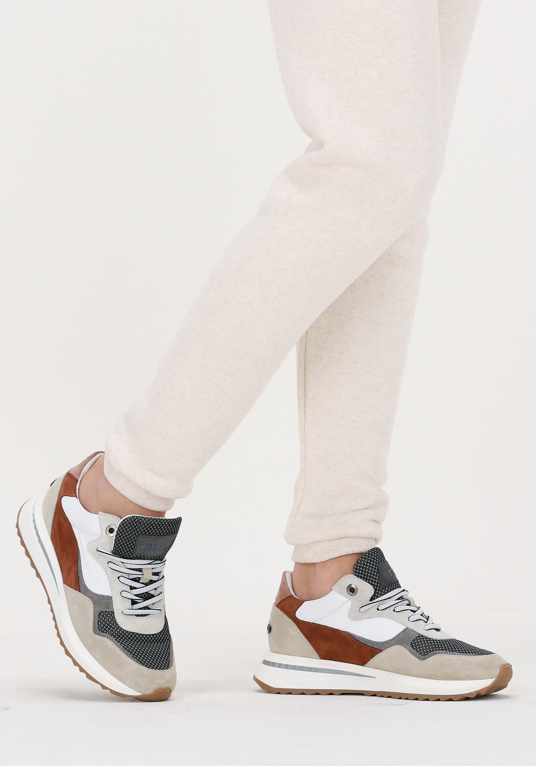 Mehrfarbige/Bunte FLORIS VAN BOMMEL Sneaker Low 85351 - large