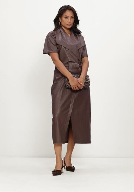 Braune CAROLINE BISS Midikleid 4105 - large