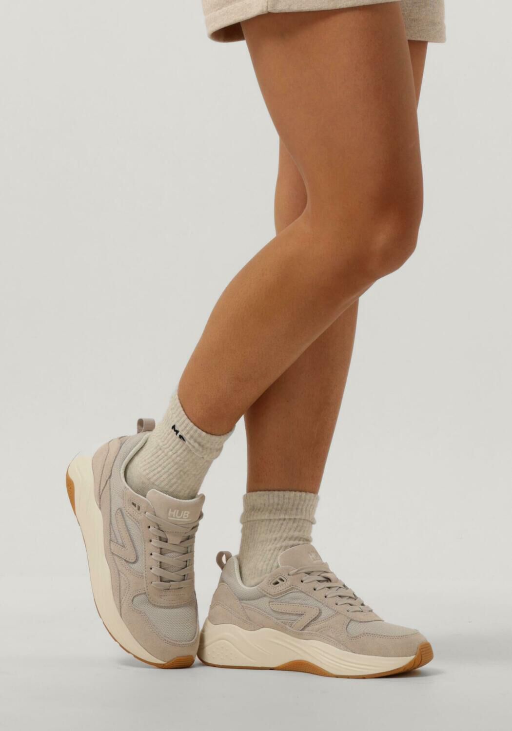 Beige HUB Sneaker Low GLIDE-Z - large
