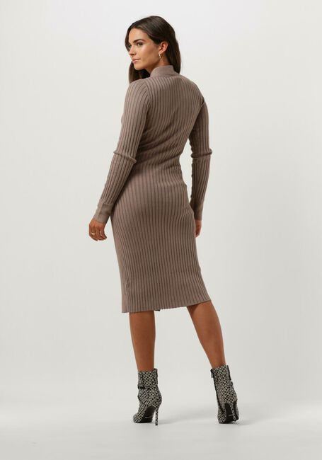 Taupe GUESS Midikleid LS CECILE BODYCON SWTR - large