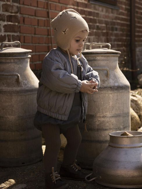 Blaue LIL' ATELIER Jack NBMLIO BOMBER JACKET LIL - large