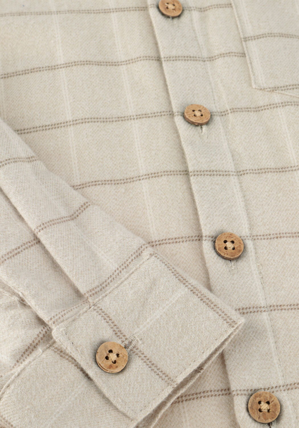 Ecru LIL' ATELIER Casual-Oberhemd NMMNADIM LS SHIRT LIL - large