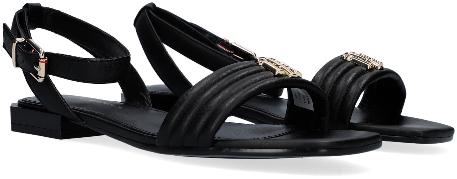 Tommy hilfiger sandalen schwarz clearance