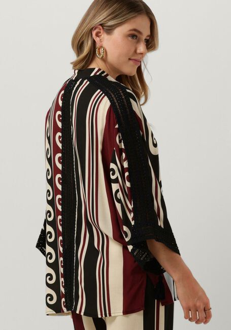 Mehrfarbige/Bunte ACCESS Blusen PRINTED SHIRT WITH CONTRASTIC DETAIL - large